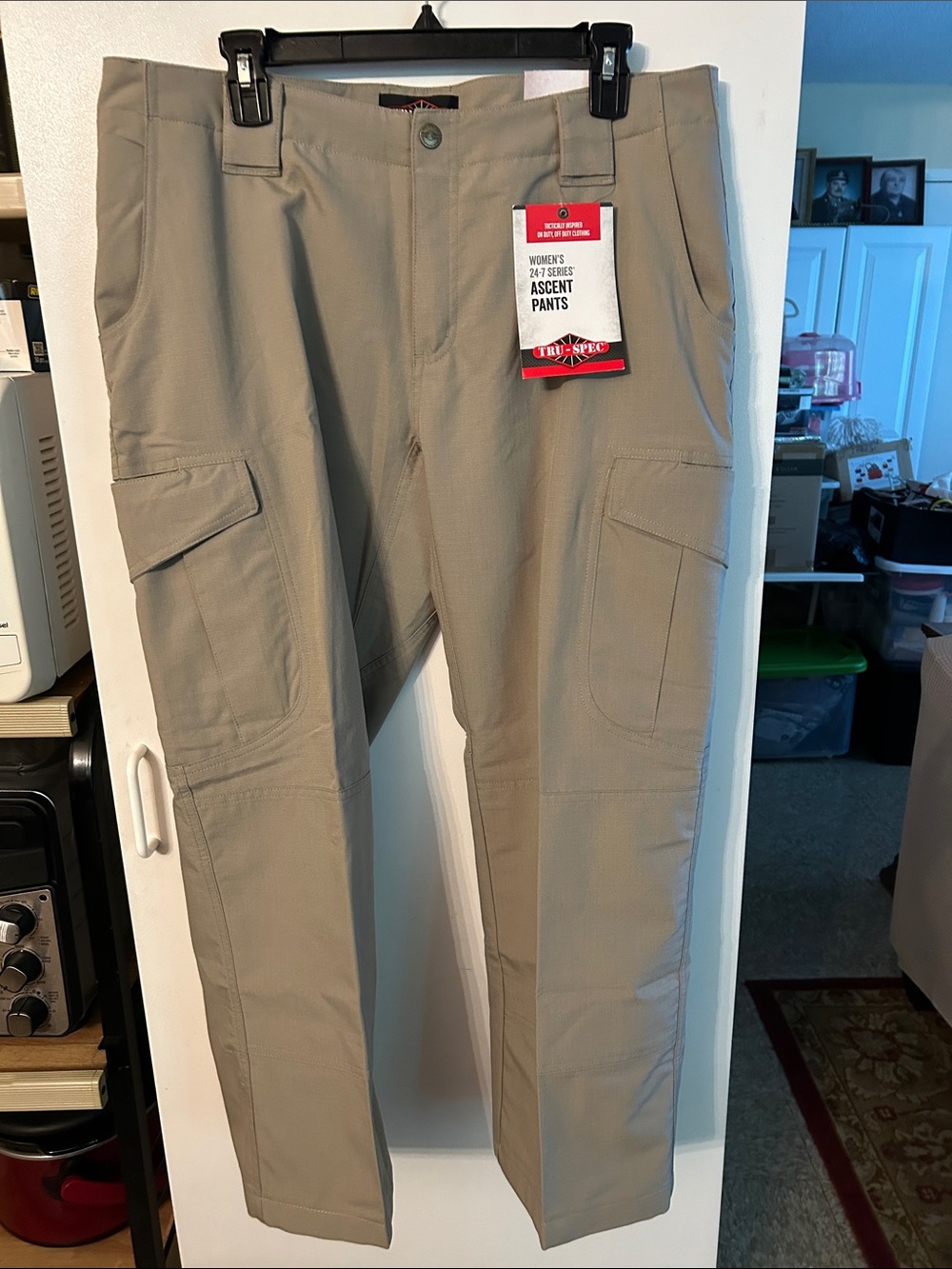 Women's Ascent Cargo Wide Leg Pants — Tan